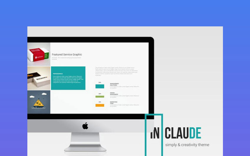 clean powerpoint template