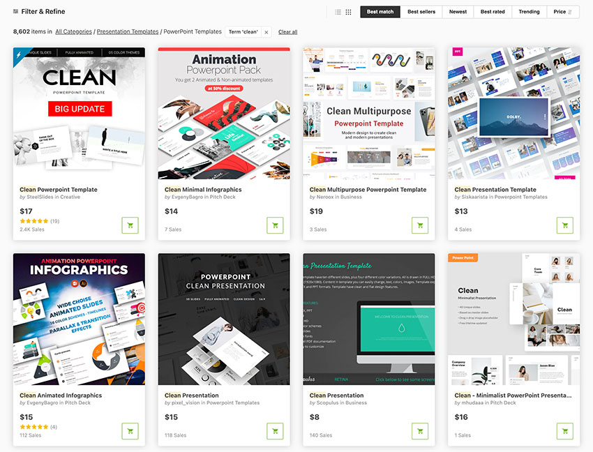  PowerPoint Templates Minimalist
