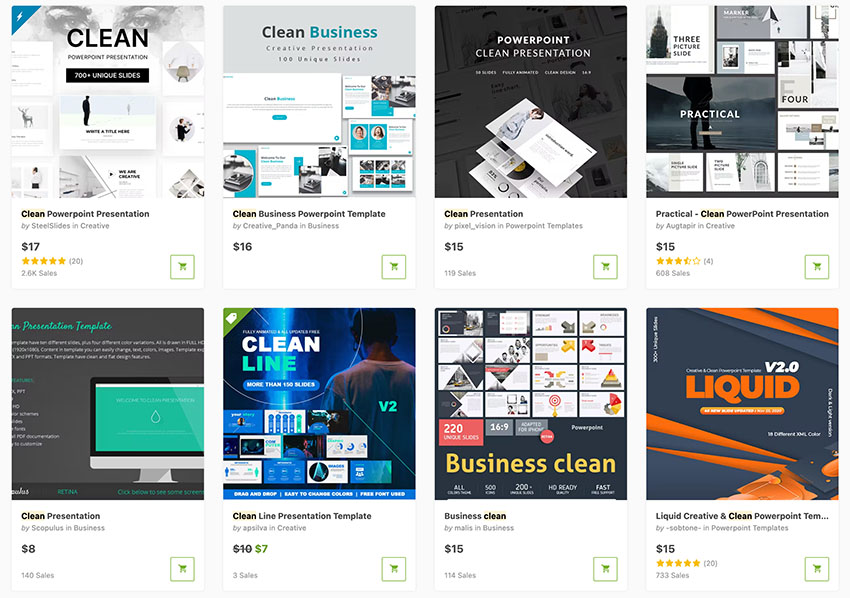 PowerPoint Templates Minimalist