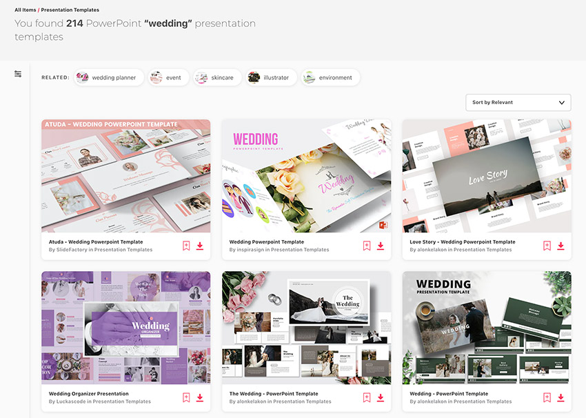Wedding PowerPoint Templates