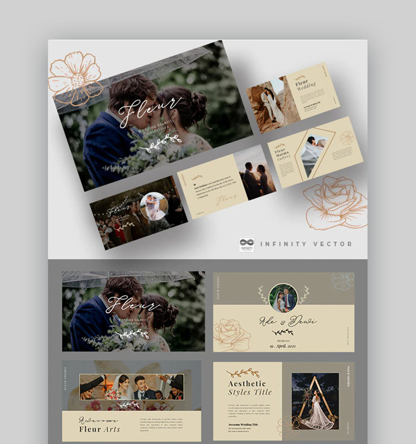 Fleur Wedding Slideshow Ideas