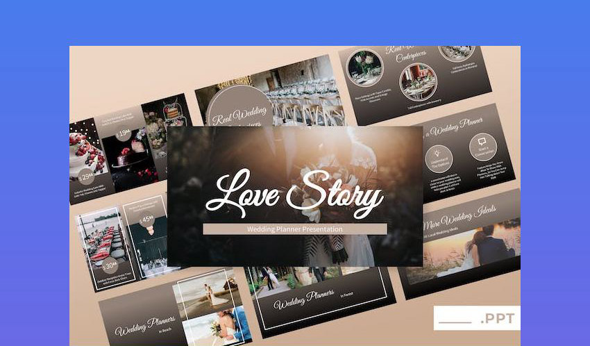 Love Story - Wedding PowerPoint Presentation