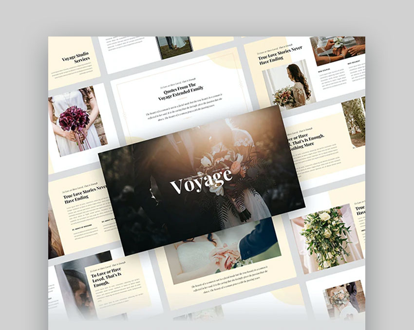 Voyage PowerPoint Slideshow Template