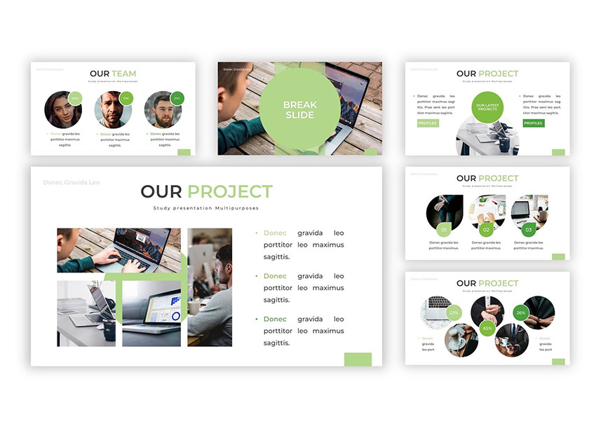 Finance - Moderna y creativa plantilla PowerPoint finanzas 