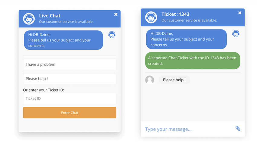 TotalDesk Chat for Website PHP