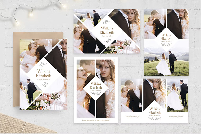 Photographer Collage Flyer Layout