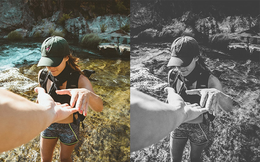 Mono Fade Lightroom Preset