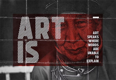 Michelangelo Stencil Numbers Font