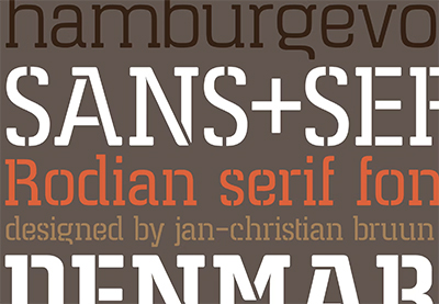 Rodian Stencil Serif Font