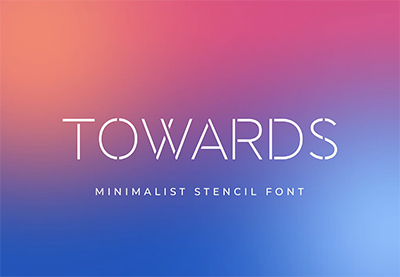 Towards - Minimalis Stencil