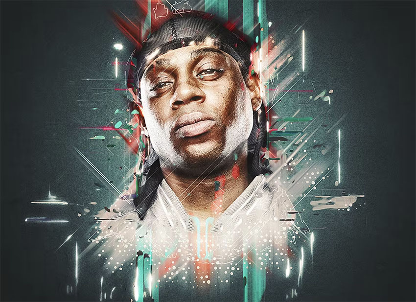 Abstract Photoshop Action