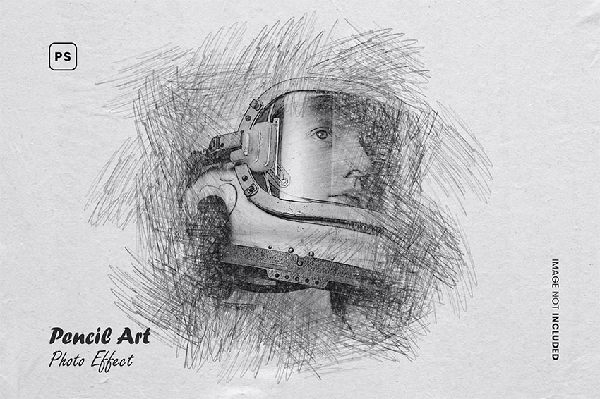 Pencil Art Photo Effect