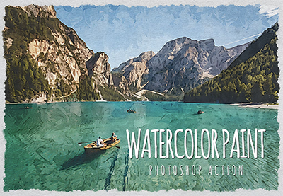 Watercolor Photoshop Action