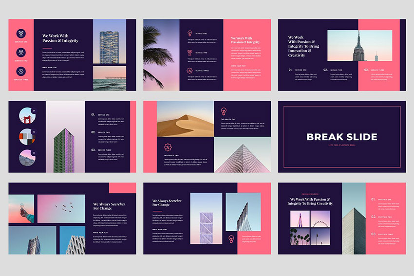 3 Bubbless - Creative Business Google Slides