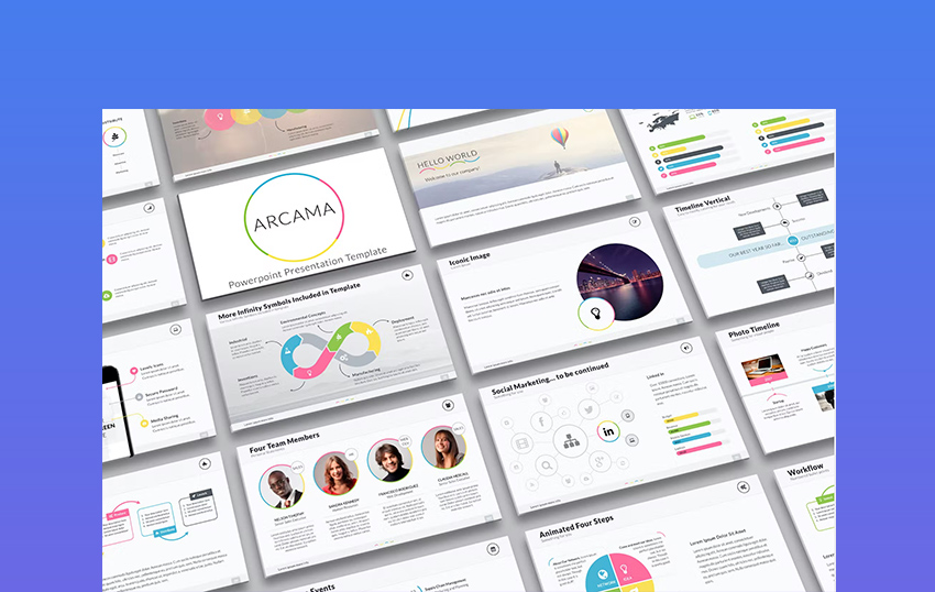 Arcama - Powerpoint Presentation Template