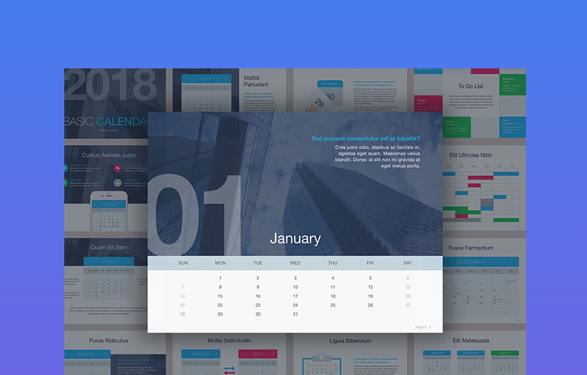 Calendar PowerPoint Template