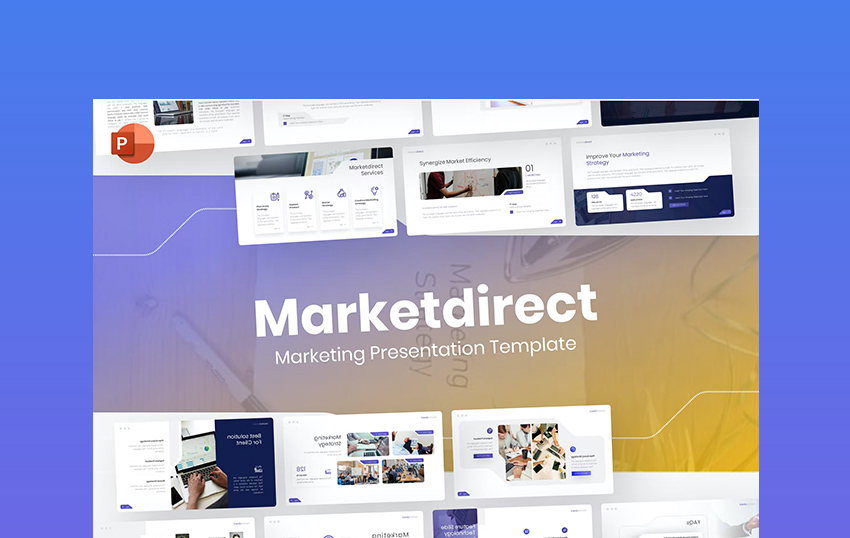 Marketdirect Marketing PowerPoint Template