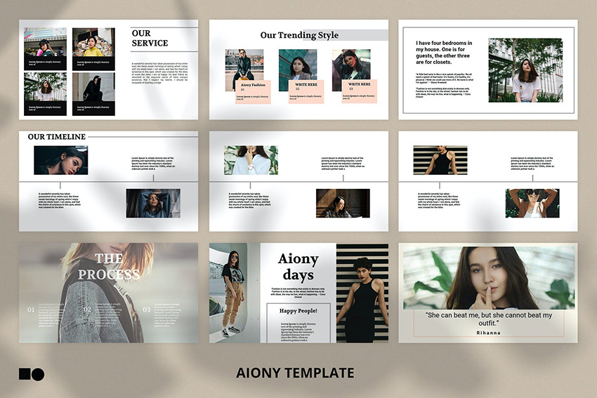 Aiony - Apple Präsentationsvorlage 03