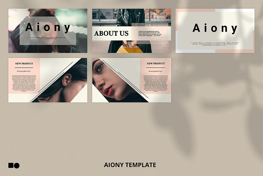 Aiony - Apple Präsentationsvorlage 04