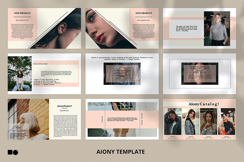 Aiony - Apple Präsentationsvorlage 06