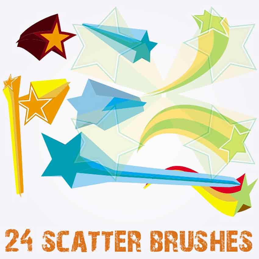 free scatter brushes