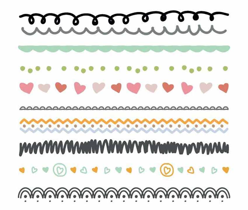 scrapbook free brushes