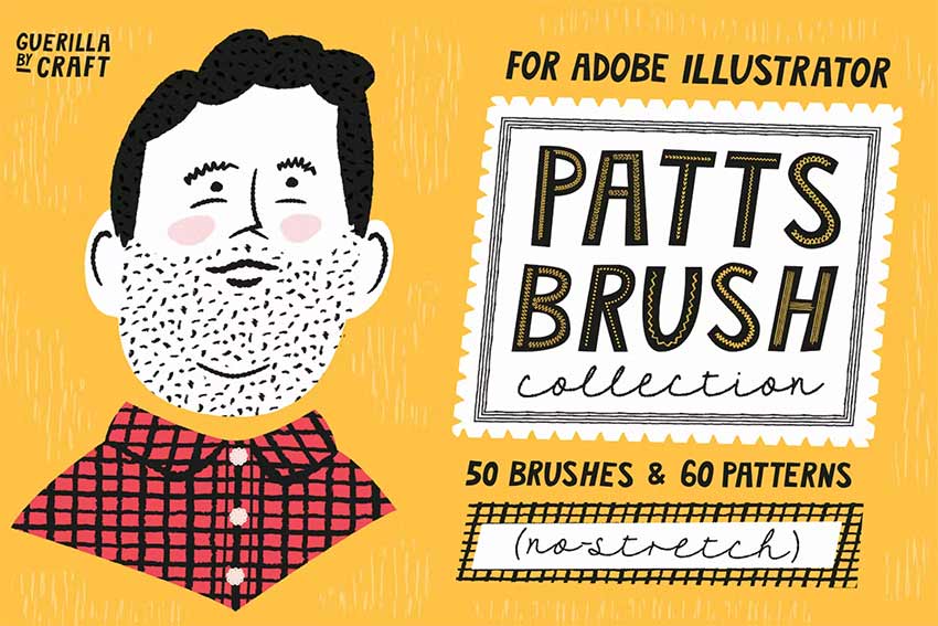 Patts Brush Collection for Adobe Illustrator