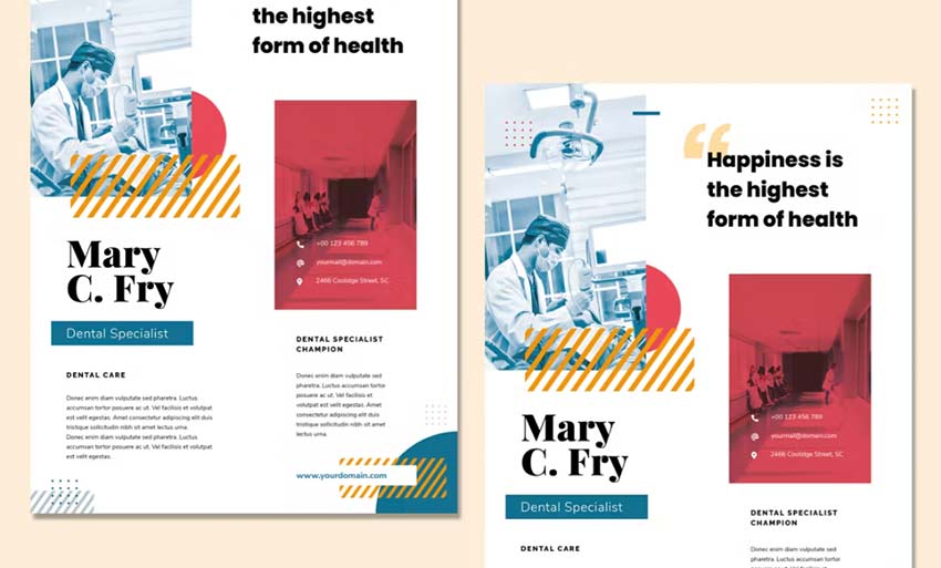 Get this creative resume on Envato Elements