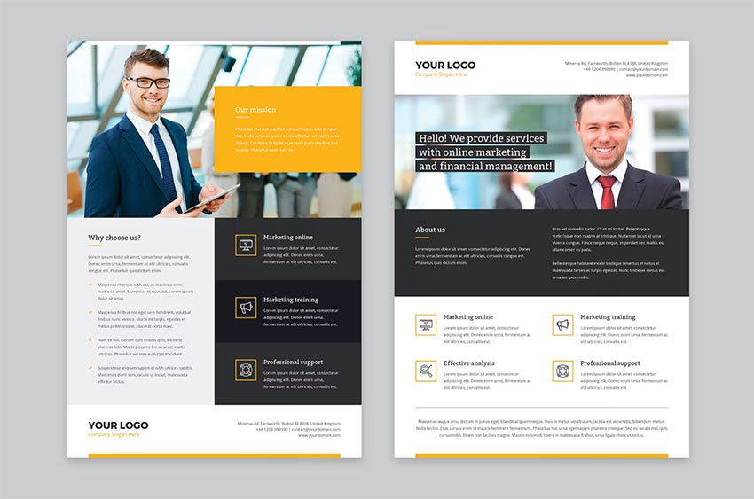 Marketing Business Flyer Template