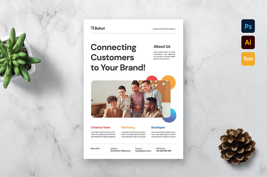 creative flyer for business