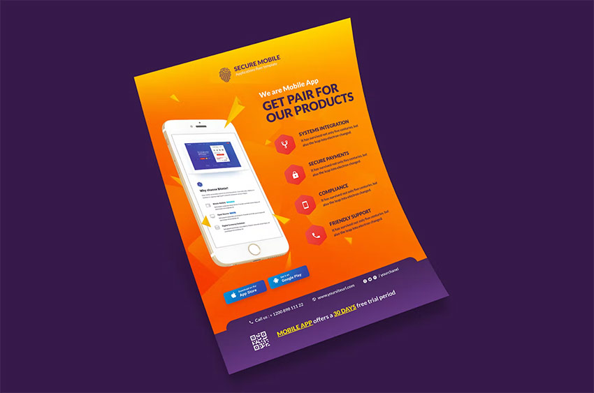 mobile flyers for business