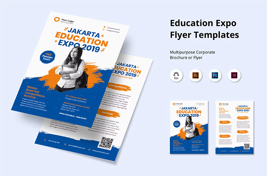 Education - Example of Flyer Template