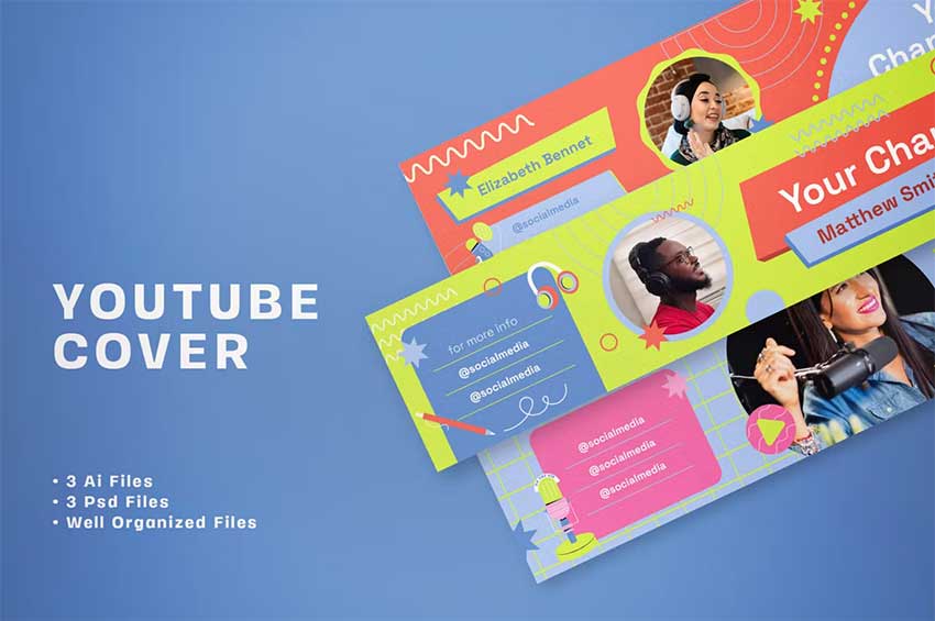 colorfoul art channel template