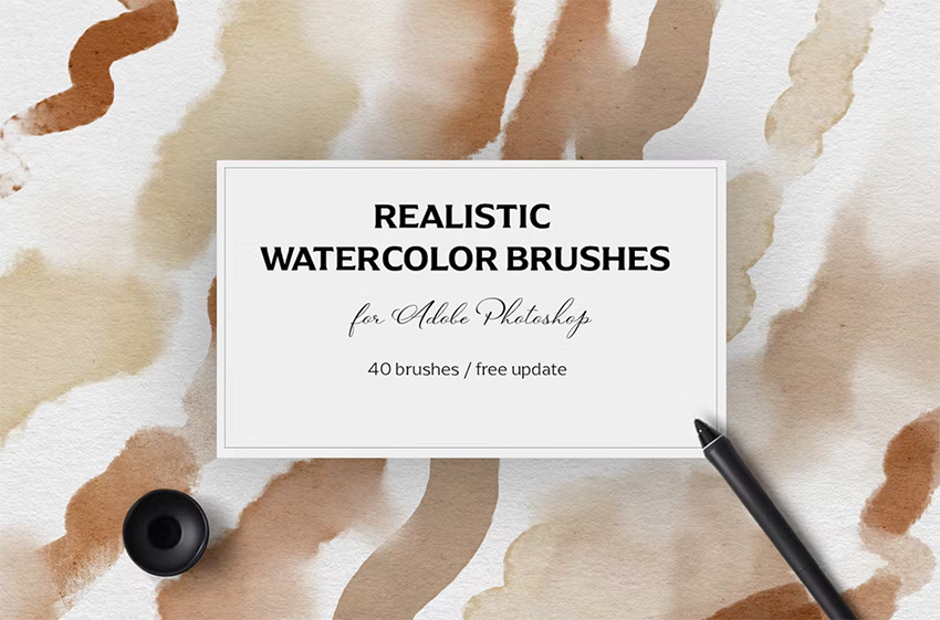 Watercolor brushes