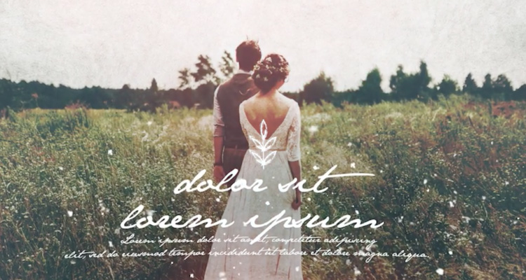 Wedding Motion Graphics