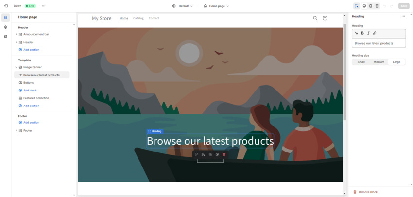 Shopify is the leading solution for building ecommerce websites and selling physical goods on the internet