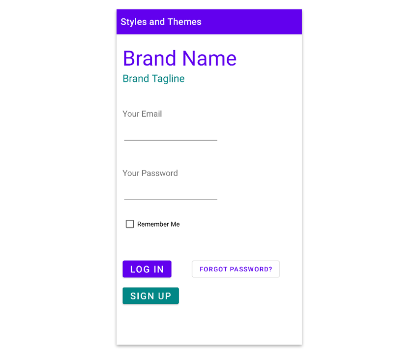 Default Activity Theme