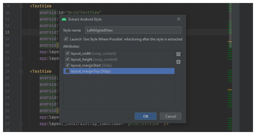 Style Refactor Popup