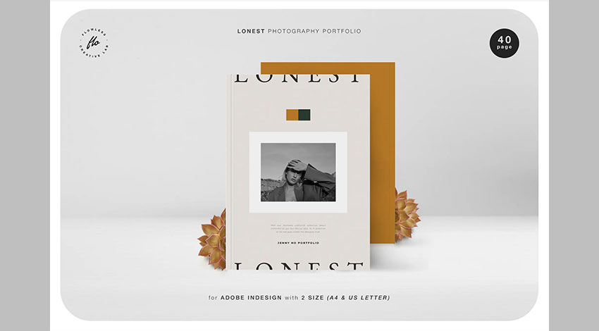 Lonest Aesthetic InDesign