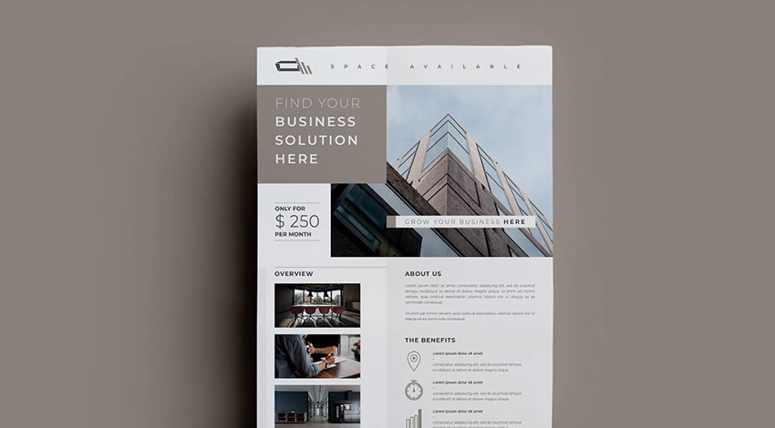 Properties business flyer template pack