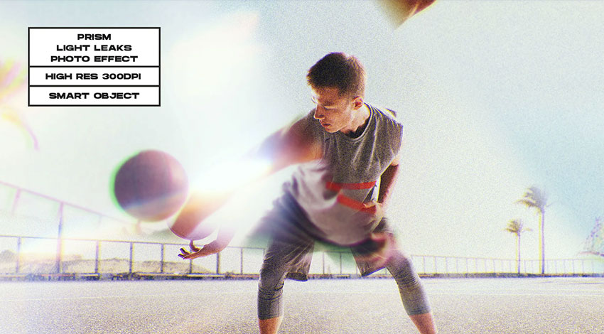 Prism Light Leaks Photo Effect