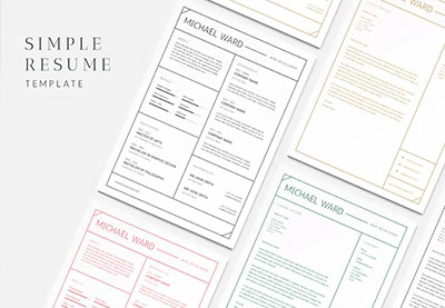Simple Resume Template