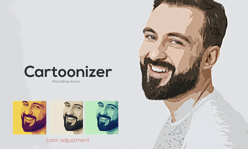 cartoon effect in photoshop