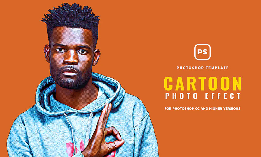 Photoshop Cartoon Effect