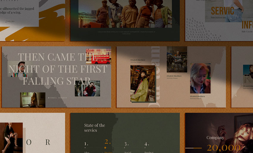 Color Presentation - Free Keynote Template