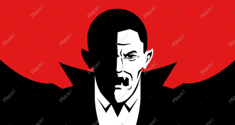 Vampire Movie Poster Design