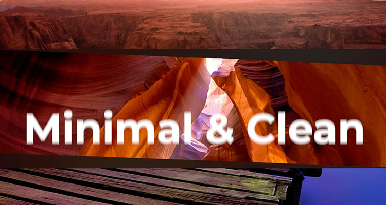 Minimal & Clean Slideshow