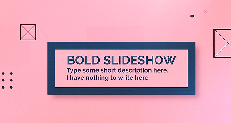 Bold Slideshow
