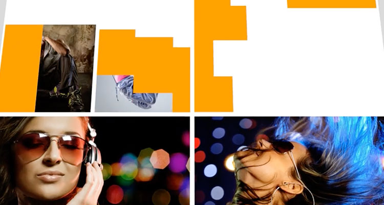 Simple Slideshow Tower Promo Apple Motion