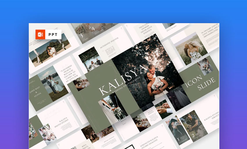 Kalisya - Wedding Photography Powerpoint Template